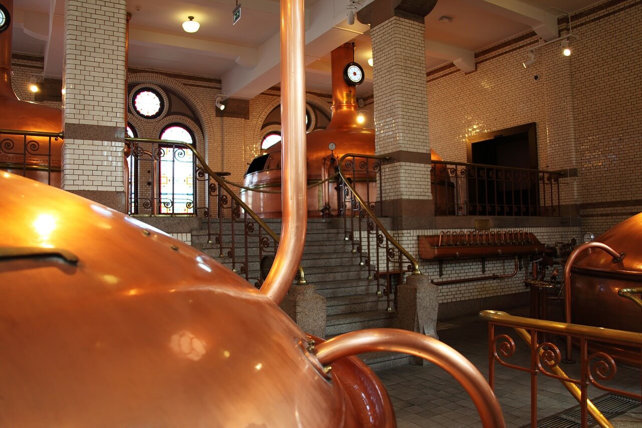 Overnachten in een bierbrouwerij!