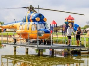 Overnachten in helikopter