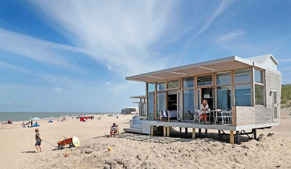 strandhuisje voor 6 personen in Zeeland