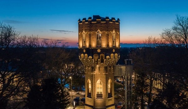 Overnachten in een watertoren