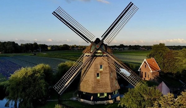 Overnachten in molen in Noord-Holland