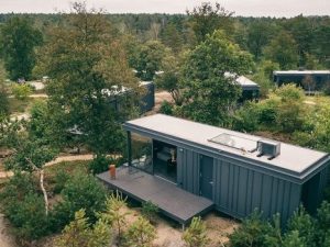 Vakantiehuisje in het bos