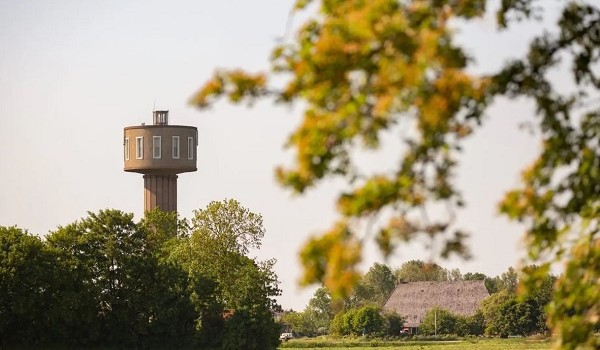 Watertoren in Friesland