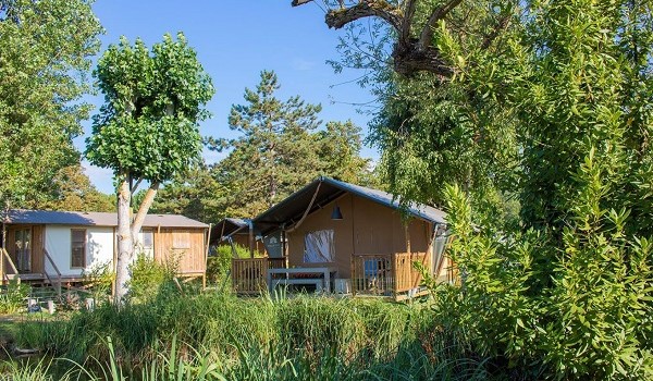 Glamping tent in Frankrijk Le Nauzan Plage