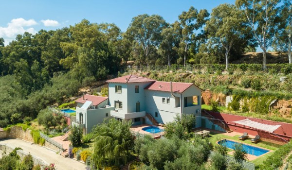 Vrijstaande villa met privezwembad op Kreta