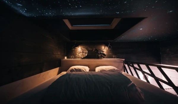 Sterrenkubus in Overijssel slaapkamer